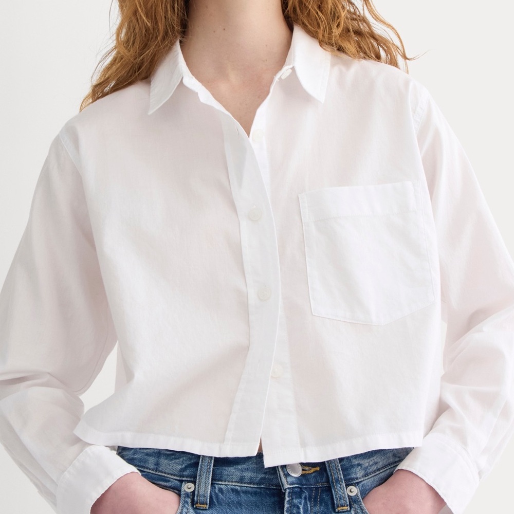 The Way-Short Shirt in Silky Cotton
